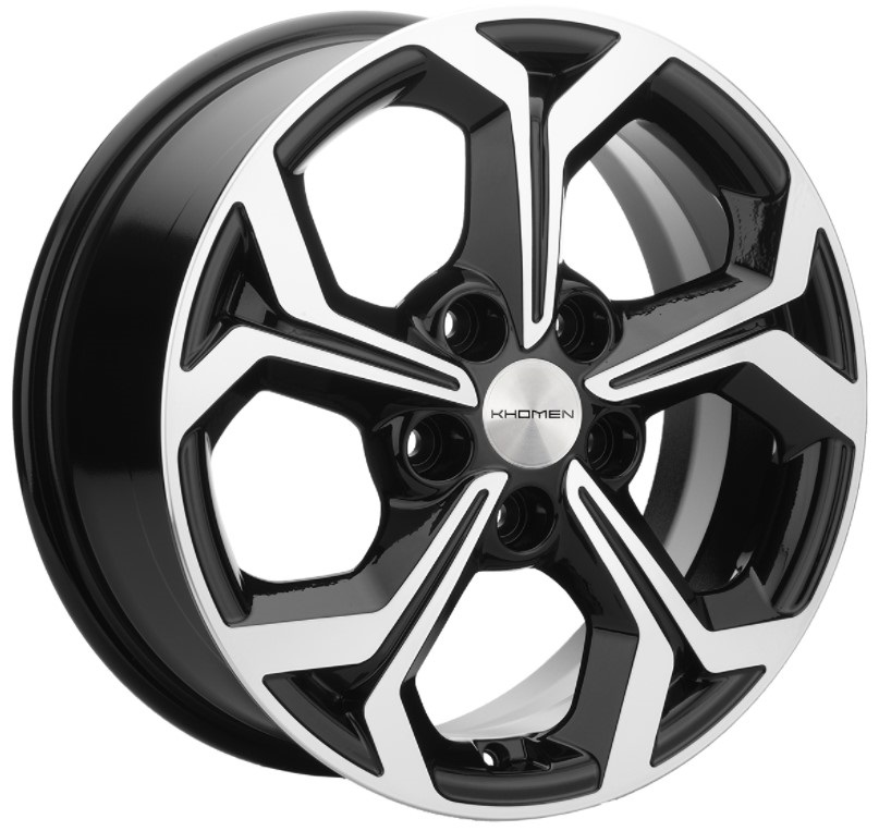 Диски Khomen Wheels KHW1606 (Corolla) Black-FP